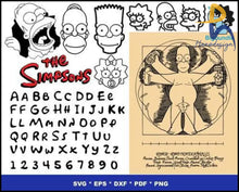 1000+ Simpsons Bundle Svg Digtial File Svg