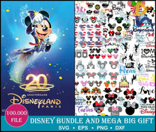 100K+ Mega Bundle Disney Designs Fun Svg Big Svg And For Cricut Files Clipart Svg