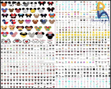 102K+ Mega Bundle Disney Designs Fun Svg Big Svg And For Cricut Files Clipart Svg