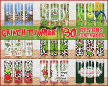 130+ Christmas Grinch Tumbler - 20 Oz Skinny Wraps Svg
