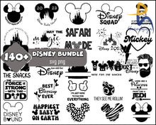 140+ Mega Disney Bundle | Svg Png - Digital Download Svg