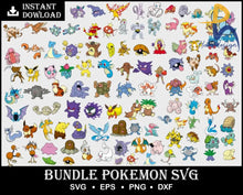100+ Pokemon Bundle Svg Png Dxf Eps Svg