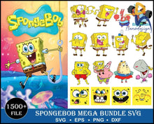 1500+ Spongebob Svg Bundle 2.0 Svg