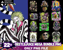 20+ Beetlejuice Png Bundle Halloween Horror File For Sublimation Movie Killer Png Digital Download