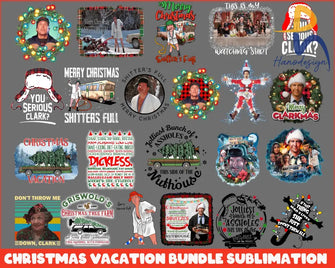 20+ Christmas Vacation Png Bundle Crm29112207 High Quality Instant Download Svg