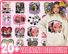 20+ Valentine Beetlejuice Png Bundle Adam And Barbara Movie Never Trust The Living Digital Download