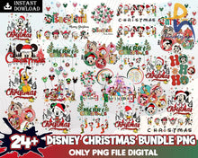 24+ Christmas Design Png Family Mickey - Digital Download Svg