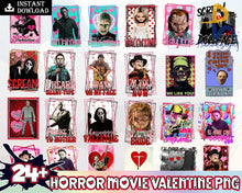 24+ Horror Valentine Bundle Valentines Day Png Sublimation Design Digital Download Vlt30122202 Svg