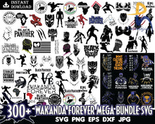 300+ Black Panther Wakanda Svg Bundle Svg Png Svg