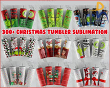 300 Christmas Tumbler Sublimation - Design Crm10112204 Svg