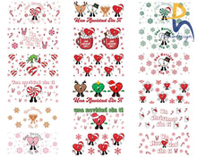 45+ Christmas Bad Bunny 16Oz Glass Can Png Libbey Funny Tumbler Una Navidad Sin Ti Instant Download
