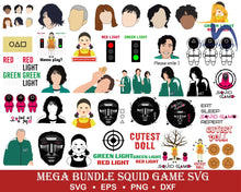 450+ Squid Game Svg Clipart Instant Download Printable Cricut Silhouette Shirt Design Eps Pdf Dxf
