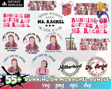 55+ Running On Ms.rachel And Iced Coffee Juicebox Chicken Nugs Png Bundle Trendy Design Kids Digital