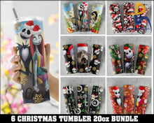 6 Christmas Tumbler Design | Sublimation Designs Downloads Digital Download 20 Oz Tumbler