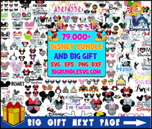 79K+ Mega Bundle Disney Designs Fun Svg Big Svg And For Cricut Files Clipart Svg