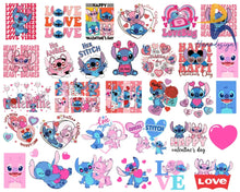 80+ Stitch Valentines Day Bundle Svg Png Eps Dxf Designs Vlt30122204 Svg