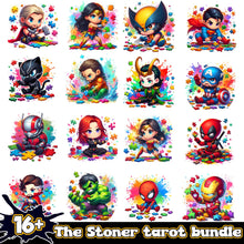 The Stoner Tarot Bundle 16+ PNG