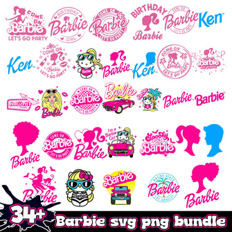 Barbie Bundle 34+ SVG PNG