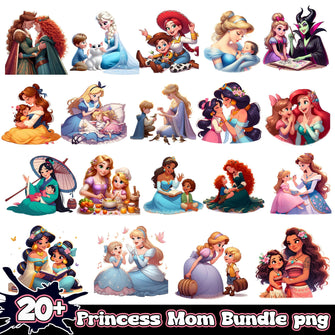 Princess Mom png bundle