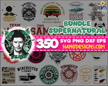 Supernatural Svg, Supernatural Svg Bundle, Winchester Brothers Svg, Dean & Sam Winchester Svg, Supernatural Logo Svg