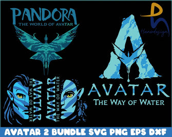 Avatar The Way Of Water Bundle 2 Svg Png Eps Dxf Digital Download