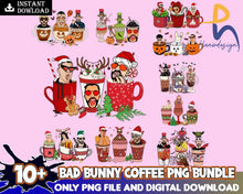 Bad Bunny Coffee Cups| Halloween Bunny Halloween| Png Svg