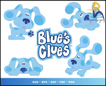 Blues Clues Svg Bundle 25+ Png Dxf Pdf Svg