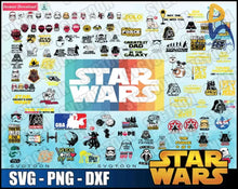 Bundle Star Wars Svg Star Characters Svg Mandalorian Disney