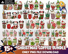 Christmas Coffee Bundle Png Latte - Digital Download Svg