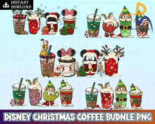 Christmas Coffee Png | Disney Peppermint Latte Cricut File Png Svg Sublimation Svg