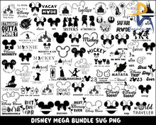 Disney Bundle Svg. Mickey Mouse 70 Svg Cut Files Instant Download Svg