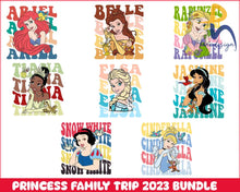Disney Princess Trip Png Clipart Girl Bundle Magical Kingdom Magic Svg
