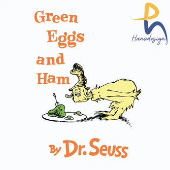 Green Eggs And Ham By Dr Seuss In The Hat Svg Dr Png Dxf Eps File Dr05012117 Svg