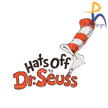 Hats Off Dr Seuss Svg Cat In The Hat Dr Png Dxf Eps Digital File Dr05012114 Svg