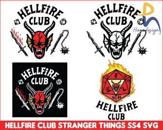 Hellfire Club Svg | Stranger Things