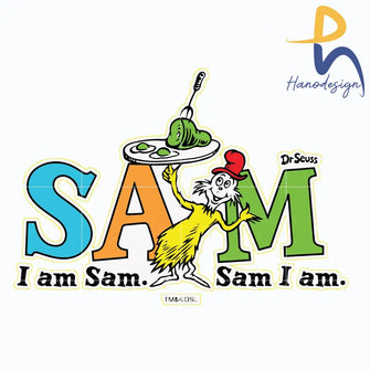 I Am Sam Svg I Sam Ham Dr Png Dxf Eps File Dr05012122 Svg