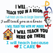I Will Teach You In A Room Svg I Beacuse Care The Cat House Dr Seuss Png Dxf Eps File Dr05012154 Svg