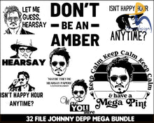 Johnny Depp Svg Bundle - Digital Dowload Svg