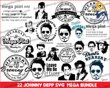 Johnny Depp Svg Bundle - Digital Dowload Svg