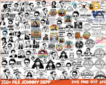 Johnny Depp Svg Mega Bundle - Digital Dowload Svg