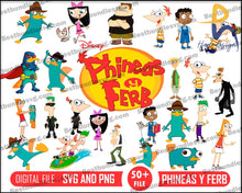 Phineas And Ferb Svg Svg Cricut Silhouette Cut File Dxf Png