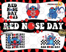 Red Nose Day Stitch - Cut File Digital Download Svg Svg