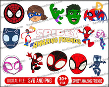 Spidey And His Amazing Friends Spider Gwen Ghost Stacy Ghost-Spider Superhero Stacy Svg Png Svg