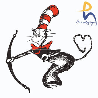 The Cat In The Hat By Dr Seuss Svg Png Dxf Eps File Dr05012119 Svg