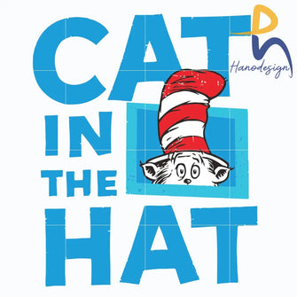 The Cat In The Hat Dr Svg Png Dxf Eps File Dr05012127 Svg