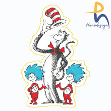 The Cat In The Hat Svg And Thing Dr Png Dxf Eps File Dr05012129 Svg