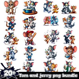 Tom And Jerrys Bundle 20+ PNG
