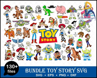 Toy Story Svg Bundle Clipart Woody Forky Cut File Svg