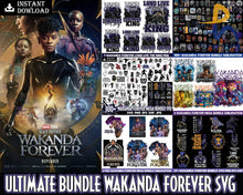 Ultimate Bundle Wakanda Forever Black Panther Svg Png Svg Svg