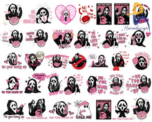 Version 2 - 95+ Ghostface Valentine Bundle Valentines Day Svg Svg Png Eps Dxf Design Digital